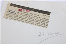 Ben Hogan Wire Photograph US Open Oakmont C.C. 6/16/53