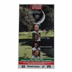 Palmer, Floyd, Calcavecchia & Barr Signed Million Dollar Cadillac Golf Classic Poster JSA ALOA