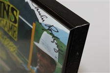 Palmer, Casper, Player, ChiChi & Trevino Signed 1989 Senior Skins Poster - Framed JSA ALOA