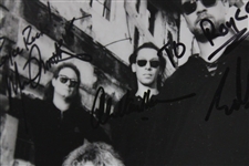Van Halen Band Signed 1994 Warner Brothers Promotional Photo JSA ALOA