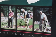 Snead, Palmer, Player & Chi Chi Rodriguez Signed Senior 1988 Skin Game Poster JSA ALOA