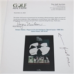 Snead, Palmer, Player & Chi Chi Rodriguez Signed Senior 1988 Skin Game Poster JSA ALOA