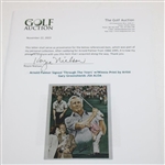 Arnold Palmer Signed 'Through The Years' w/Winnie Print by Artist Gary Greenshields JSA ALOA