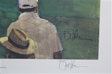 Palmer, Jacobsen, Strange & Crenshaw Signed Ltd Ed Teeing Off Print #159/400 JSA ALOA