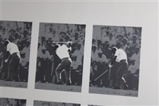 Arnold Palmer Signed 1985 'Drives Number One Green' 1960 US Open at Cherry Hills Print JSA ALOA