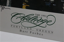 Palmer, Couples, Floyd & Peter Jacobsen Signed 1991 Challenge Portland Oregon Print JSA ALOA