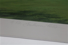 Arnold Palmer (x2) & Royce Nielsen Signed No.12 Southern Hills Fitzpatrick Player's Proof #34/35 JSA ALOA