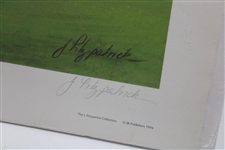 Arnold Palmer (x2) & Royce Nielsen Signed No.12 Southern Hills Fitzpatrick Player's Proof #34/35 JSA ALOA