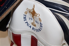 1989 Ryder Cup at The Belfry United States Team Golf Bag And Two Team Event Towels 