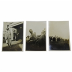 Horton Smith & Abe Mitchell (x2) 1930 OPEN at Hoylake Original Photos