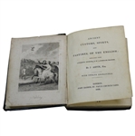 1832 'Ancient Customs, Sports, & Pastimes of the English' Book by J. Aspin, Esq. - Mentions Goff