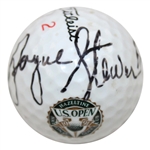 1991 Major Champs Stewart, Daly, Woosnam & Finch Multi-Signed 'Grand Slam' Ball JSA ALOA