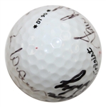 1991 Major Champs Stewart, Daly, Woosnam & Finch Multi-Signed 'Grand Slam' Ball JSA ALOA