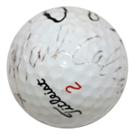 1989 Major Champs Stewart, Strange, Faldo & Calcavecchia Multi-Signed 'Grand Slam' Ball JSA ALOA