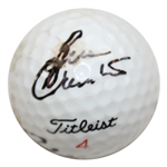 1995 Major Champs Pavin, Daly, Elkington & Crenshaw Multi-Signed 'Grand Slam' Ball JSA ALOA