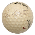 1983 Major Champs Ballesteros, Watson, Sutton & Nelson Multi-Signed 'Grand Slam' Ball JSA ALOA