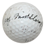 1955 Major Champs Middlecoff, Fleck, Ford & Thomson Multi-Signed 'Grand Slam' Ball JSA ALOA