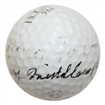 1955 Major Champs Middlecoff, Fleck, Ford & Thomson Multi-Signed 'Grand Slam' Ball JSA ALOA
