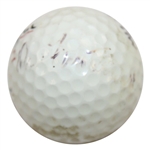 1958 Major Champs Palmer, Thomson, Bolt & Finsterwald Multi-Signed 'Grand Slam' Ball JSA ALOA