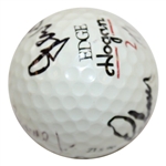 1958 Major Champs Palmer, Thomson, Bolt & Finsterwald Multi-Signed 'Grand Slam' Ball JSA ALOA