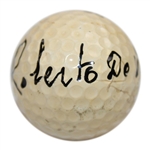 1967 Major Champs Roberto De Vicenzo, Gay Brewer & Don January Multi-Signed 'Grand Slam' Ball JSA ALOA