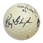 1969 Major Champs Archer, Floyd, Moody & Jacklin Multi-Signed 'Grand Slam' Ball JSA ALOA