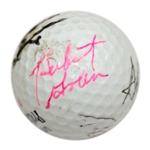 1985 Major Champs Langer, Green, North & Lyle Multi-Signed 'Grand Slam' Ball JSA ALOA