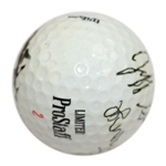1988 Major Champs Ballesteros Lyle, Sluman & Strange Multi-Signed 'Grand Slam' Ball JSA ALOA
