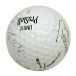 1988 Major Champs Ballesteros Lyle, Sluman & Strange Multi-Signed 'Grand Slam' Ball JSA ALOA