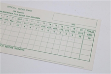 1959 Ryder Cup Official Scorecard Eldorado Palm Desert