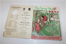 1953 Tamarisk CC Womens Open Program Ben Hogan Content