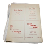 1953 Tamarisk CC Womens Open Program Ben Hogan Content
