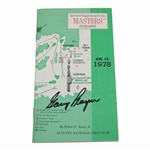 1978 Masters Spectator Guide Signed By Champ Gary Player JSA ALOA
