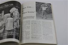 1967 US Open At Baltusrol Program - Jack Nicklaus Win