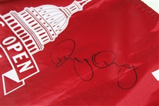 Rory McIlroy Signed 2011 US Open at Congressional Flag JSA ALOA