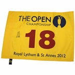 Ernie Els Signed 2012 Open at Royal Lytham Flag JSA ALOA