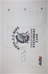 Brooks Koepka Signed 2018 US Open at Shinnecock Hills Embroidered Flag JSA ALOA