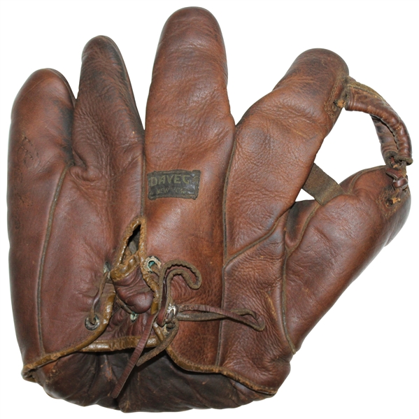 Babe Didrikson Zaharias 1934 MLB Spring Training Used Baseball Mitt