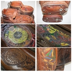 Lucille Ball & Desi Arnaz Personal Used Irons, Woods & Putters in Full Size Golf Bags w/Bag Tags