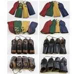 Lucille Ball & Desi Arnaz Personal Used Irons, Woods & Putters in Full Size Golf Bags w/Bag Tags