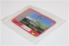 1998 Masters Tournament SERIES Badge #S01107 New in Original Unopened Packaging