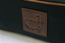 Undated Masters Tournament Logo Leather Overnight/Shoe Bag - New with Tags