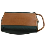 Undated Masters Tournament Logo Leather Overnight/Shoe Bag - New with Tags