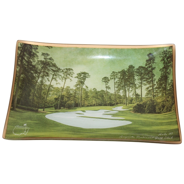 Augusta National GC Masters Hole #10 Porcelain Candy Dish/Tray in Box