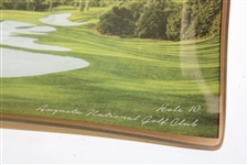Augusta National GC Masters Hole #10 Porcelain Candy Dish/Tray in Box
