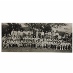 Rare Original Masters Tournament 1935 Field Silver Gelatin Photo