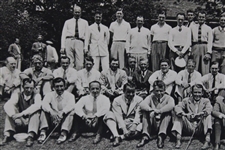 Rare Original Masters Tournament '1935' Field Silver Gelatin Photo