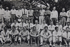 Rare Original Masters Tournament '1935' Field Silver Gelatin Photo