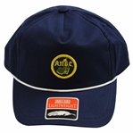 Augusta National Golf Club Navy Circle Logo Patch Rope Lightweight Hat - New with Tags