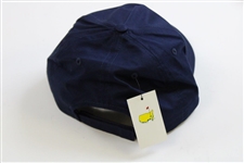 Augusta National Golf Club Navy Circle Logo Patch Rope Lightweight Hat - New with Tags